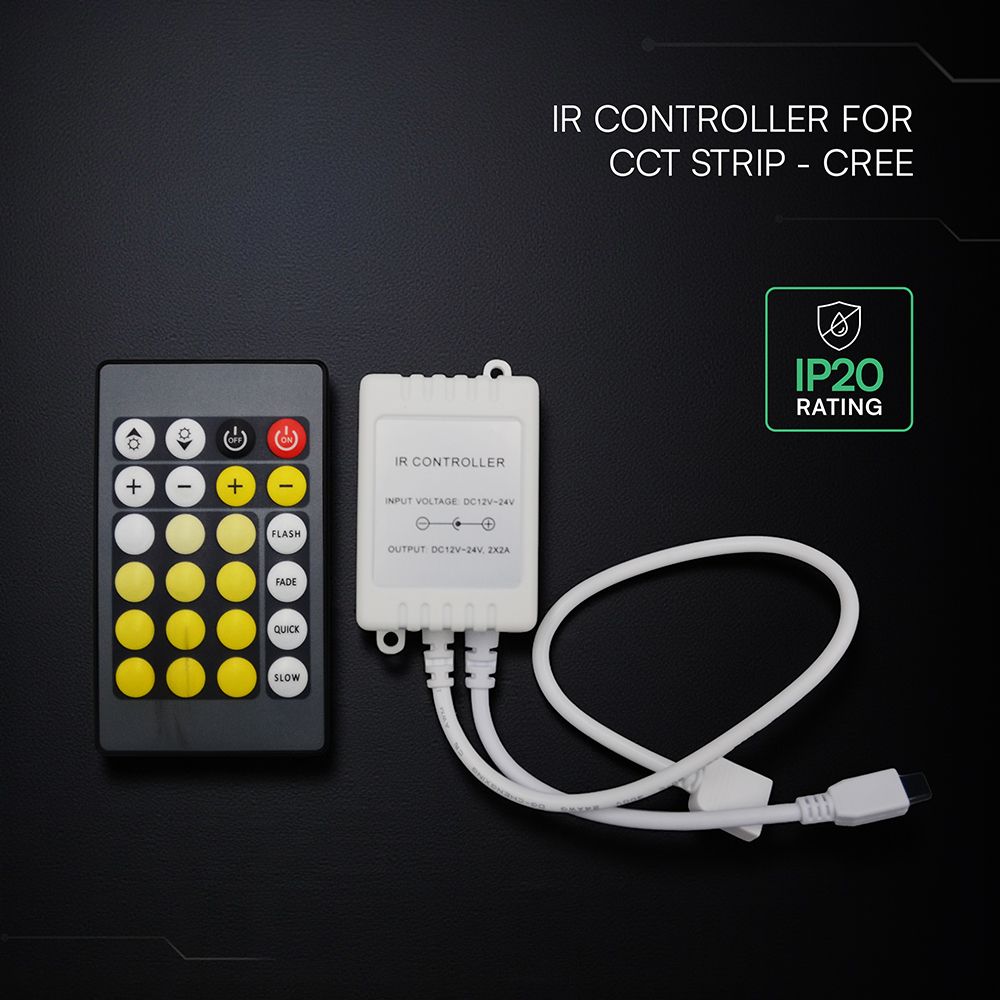 IR Controller Dimmer για CCT Ταινία LED Cree Chip V-TAC – 24172