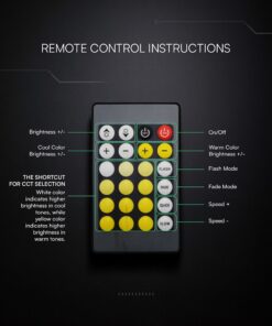 IR Controller Dimmer για CCT Ταινία LED Cree Chip V-TAC – 24172