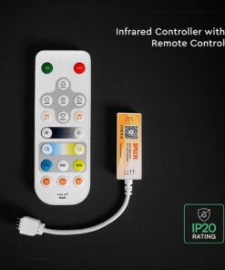 SMART Wi-Fi Controller Για Ταινία LED CCT Cree Chip 12/24V 72W/144W V-TAC – 24173