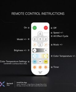 SMART Wi-Fi Controller Για Ταινία LED CCT Cree Chip 12/24V 72W/144W V-TAC – 24173