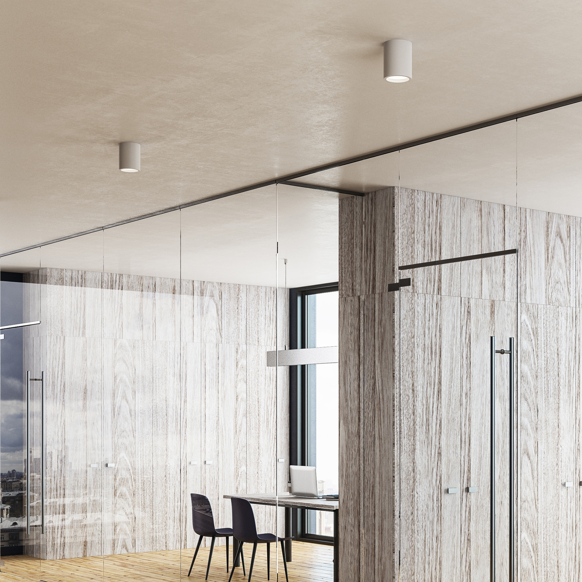 NITRO PL ROUND D10 NERO 3000K IDEAL LUX – 1-ID322711