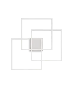 FRAME PL QUADRATO BIANCO 2700K IDEAL LUX – 1-ID341316
