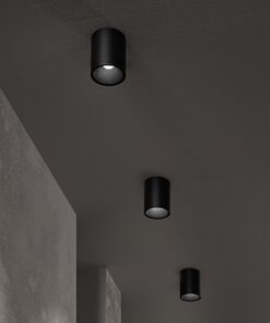 NITRO PL ROUND D08 NERO 2700K IDEAL LUX – 1-ID341798