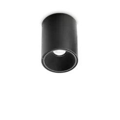 NITRO PL ROUND D08 NERO 2700K IDEAL LUX – 1-ID341798