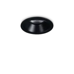 GAME TRIM ROUND 05W 3000K BK BK IDEAL LUX – 1-ID349060