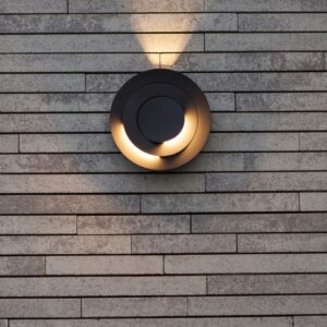 MOOV Wall Dark Grey 3000K (Warm White) Architectural Modern Diffuse Light LUTEC – 1-T5137701118