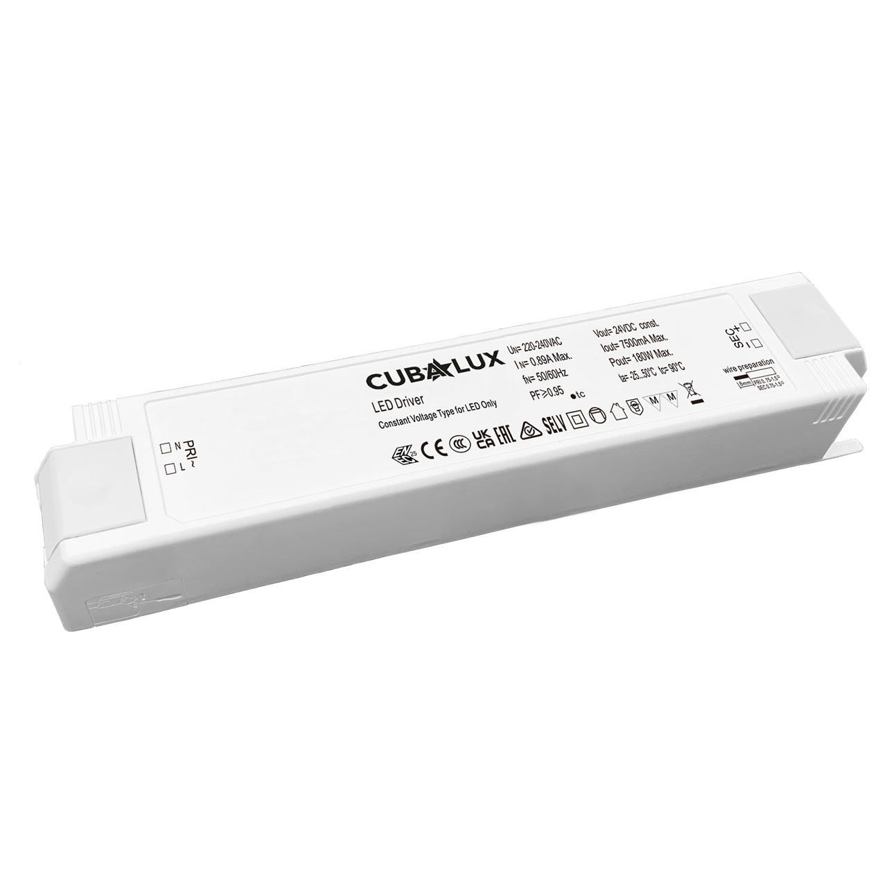 Τροφοδοτικο Πλαστικο Cubalux 24v 120w CUBALUX – 2-CL700038