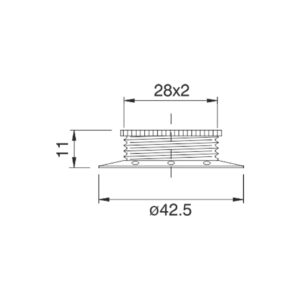 ΡΟΔΕΛΑ ΜΕΤ/Ε14/ΝΙΚΕΛ 1418 CUBALUX – 2-CL930175