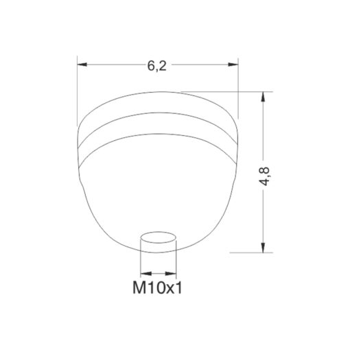 ΡΟΖΕΤΑ ΠΟΡΣΕΛΑΝΗΣ ΓΑΛΑΖΙΑ CUBALUX – 2-CL980747