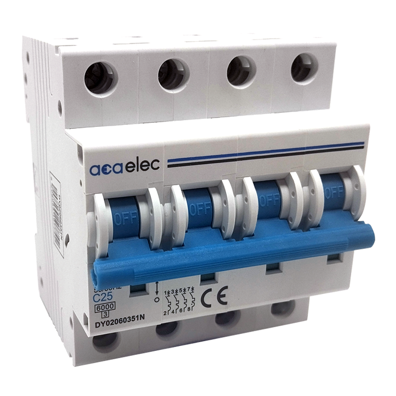 Αυτόματη Ασφάλεια 25A Τετραπολική ACA – DY02060351 (Αντιγραφή)