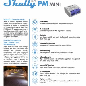 Shelly PM Mini Gen3 | Shelly PM Mini Gen3 – EAN 3800235261613