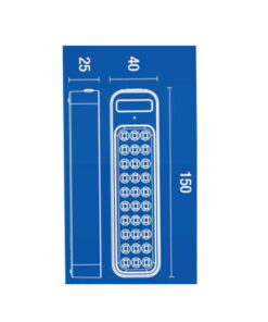 ΦΩΤΙΣΤΙΚΟ LED SMD 1W 6500Κ 230V ΕΠΑΝΑΦΟΡΤΙΖΟΜΕΝΟ ΜΕ ΜΠΑΤΑΡΙΑ Li-ion ΜΗ ΣΥΝΕΧΟΥΣ ΛΕΙΤΟΥΡΓΙΑΣ UNIVERSE UNIVERSE – 2-U016001
