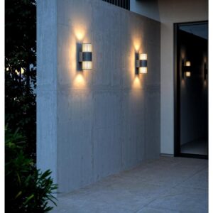 Aludra Double | Wall light | Seaside anthracite NORDLUX – 1-NR2418121250