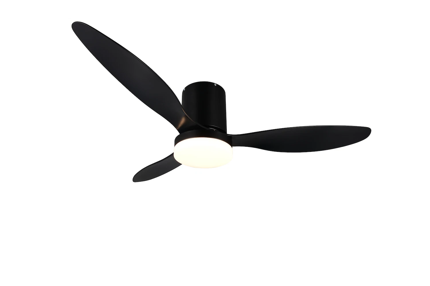 Ανεμιστήρας Οροφής Reality GöTEBORG R64202132 Μαύρο Ματ με LED Φως CCT 2500lm & Τηλεχειριστήριο