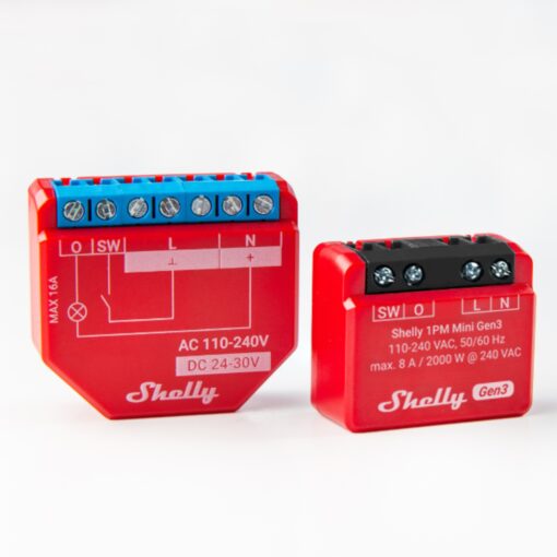 Shelly 1PM Mini Gen3 | Shelly 1PM Mini Gen3 – EAN 3800235261590