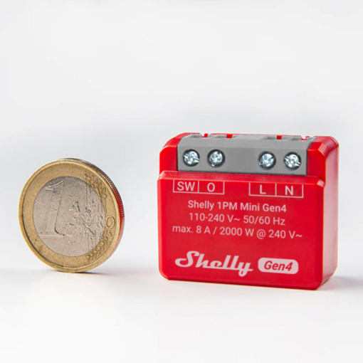 Shelly 1PM Mini Gen4 | Shelly 1PM Mini Gen4 – EAN 3800238070809