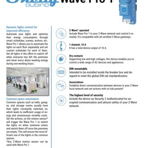 Shelly Qubino Wave Pro 1 | Shelly Qubino Wave Pro 1 – EAN 3800235269091