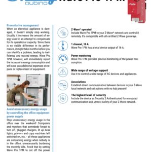 Shelly Qubino Wave Pro 1PM | Shelly Qubino Wave Pro 1PM – EAN 3800235269107