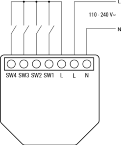 Shelly i4 Gen3 | Shelly i4 Gen3 – EAN 3800235261828