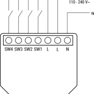 Shelly i4 Gen3 | Shelly i4 Gen3 – EAN 3800235261828