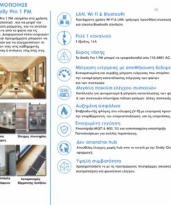 Shelly PRO 1PM | Shelly PRO 1PM – EAN 3800235268018