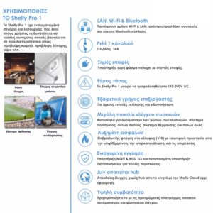 Shelly PRO 1 | Shelly PRO 1 – EAN 3800235268001