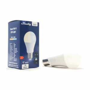 Shelly DUO A60 E27 DIM 2700-6500K  | Shelly DUO A60 E27 DIM 2700-6500K Wi-Fi – EAN 3800235262122
