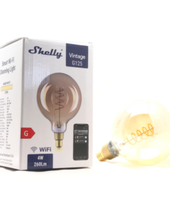 Shelly Vintage G125 | Shelly Vintage G125 | Smart Filament Dimming G125 4W E27 2700K 260LM 360⁰ – EAN 3800235262108