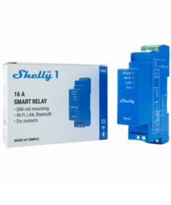 Shelly PRO 1 | Wi-Fi Smart Διακόπτης Ράγας 16A – EAN 3800235268001