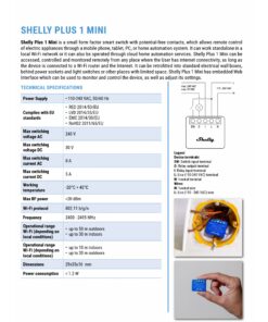 Shelly 1 Mini Gen 3 | Shelly 1 Mini Gen 3 – EAN 3800235261576