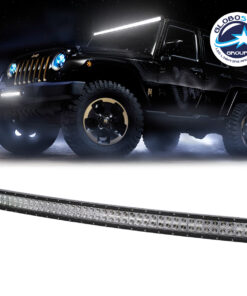 GloboStar® 85472 PRO Series Μπάρα Καμπυλωτή – Curved για Αυτοκίνητα & Φορτηγά LED CREE XBD 240W 24000lm DC 10-30V Αδιάβροχη IP65 Ψυχρό Λευκό 6000K