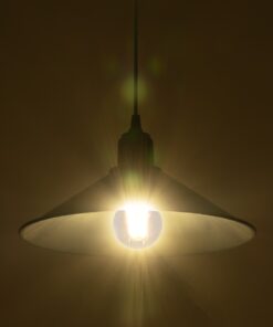 GLOBOSTAR® FERRO 203-0084 Μοντέρνο Κρεμαστό Φωτιστικό Οροφής με Ντουί 1 x E27 AC 220-240V IP20 – Μαύρο – Μ30 x Π30 x Υ15cm