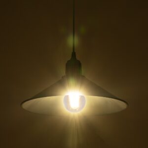 GLOBOSTAR® FERRO 203-0084 Μοντέρνο Κρεμαστό Φωτιστικό Οροφής με Ντουί 1 x E27 AC 220-240V IP20 – Μαύρο – Μ30 x Π30 x Υ15cm