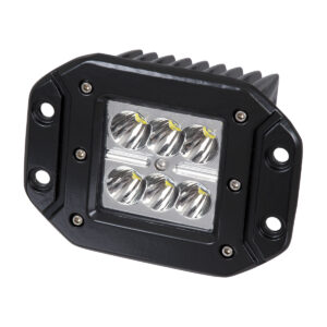 GloboStar® 85441 PRO Series Χωνευτός Προβολέας Εργασίας – Working Light για Αυτοκίνητα & Φορτηγά LED CREE XBD 24W 2400lm DC 10-30V Αδιάβροχο IP65 Ψυχρό Λευκό 6000K