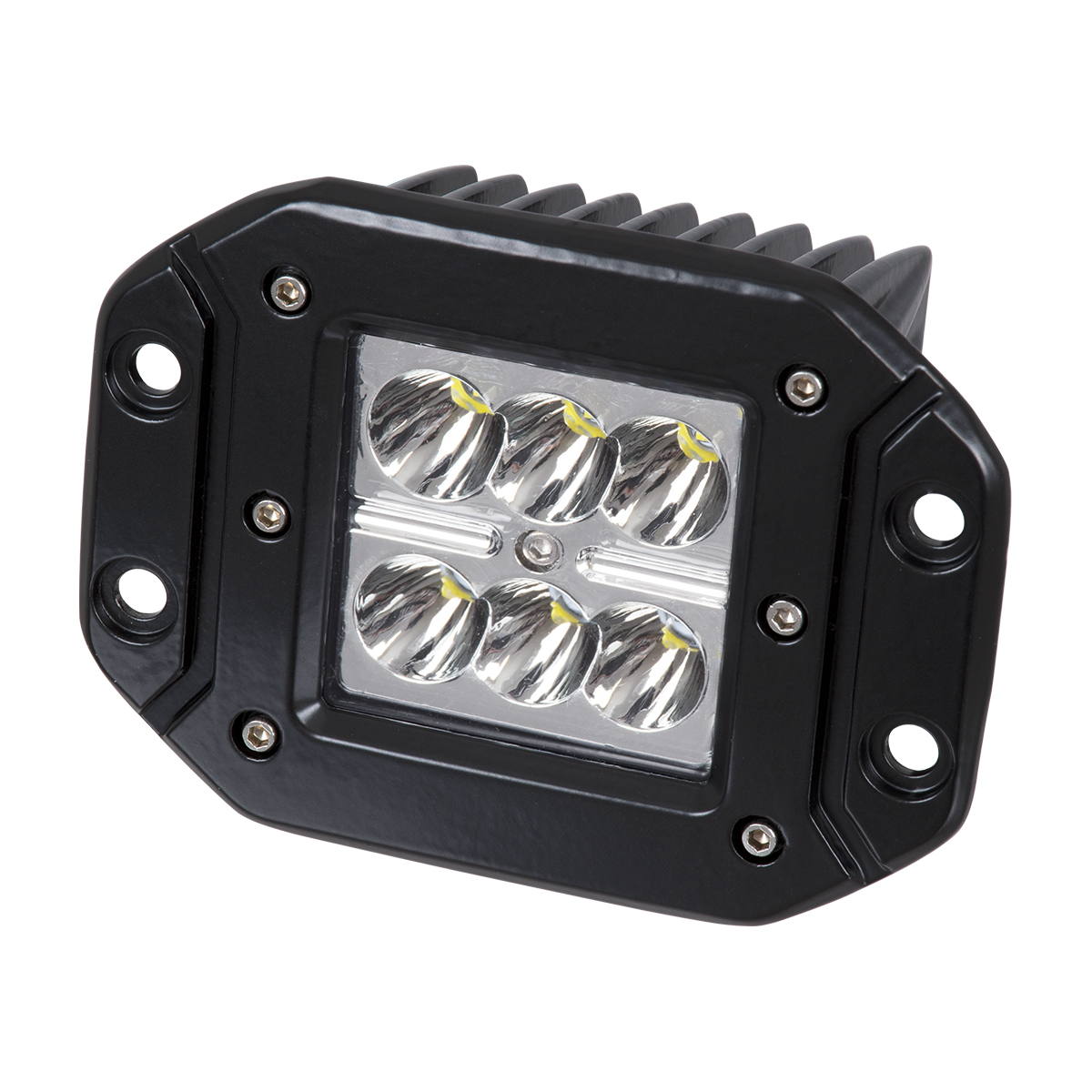 GloboStar® 85441 PRO Series Χωνευτός Προβολέας Εργασίας – Working Light για Αυτοκίνητα & Φορτηγά LED CREE XBD 24W 2400lm DC 10-30V Αδιάβροχο IP65 Ψυχρό Λευκό 6000K