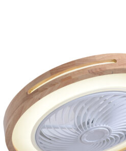 it-Lighting Zephyr 36W 3CCT LED Fan Light in Wood Color (101000940)