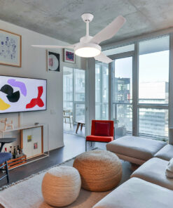 it-Lighting Nitinat 25W 3CCT LED Fan Light in Total White Color (102000290)