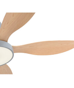 it-Lighting Denali 24W 3CCT LED Fan Light in Grey and wooden Color (102000730)