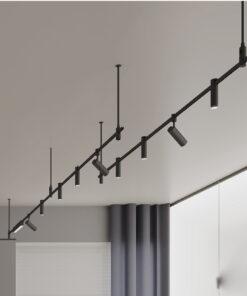 Inlight Φωτιστικό LED 12W 3000K για Chandler Track μαύρη απόχρωση D:4,8cmx15cmx22cm (13C-00021)
