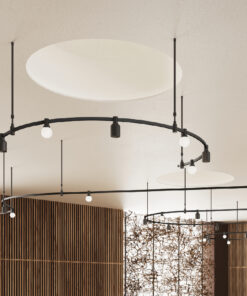 Inlight Φωτιστικό LED 12W 3000K για Chandler Track μαύρη απόχρωση D:6cmX12,5cm (13C-00031)