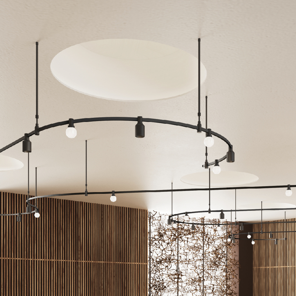 Inlight Φωτιστικό LED 12W 3000K για Chandler Track μαύρη απόχρωση D:6cmX12,5cm (13C-00031)