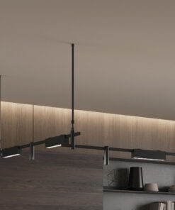 Inlight Φωτιστικό LED 12W 3000K για Chandler Track μαύρη απόχρωση D:3,4cmx6,5cmx26,8cm (13C-00061)