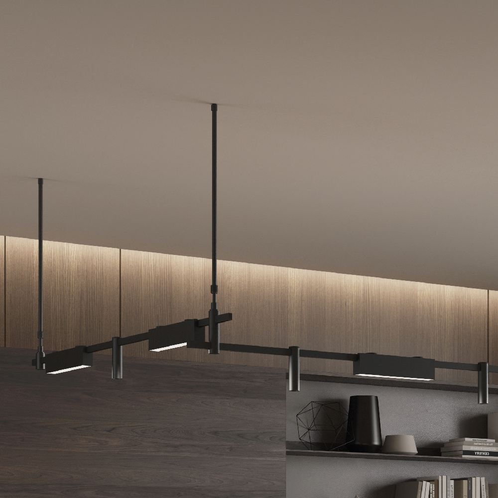 Inlight Φωτιστικό LED 12W 3000K για Chandler Track μαύρη απόχρωση D:3,4cmx6,5cmx26,8cm (13C-00061)