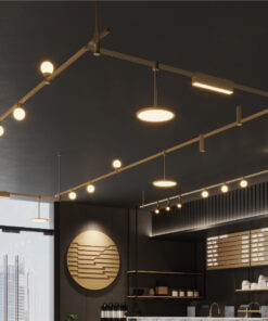 Inlight Φωτιστικό LED 15W 3000K για Chandler Track σε μαύρη απόχρωση D:20,5mx28,3cm (13C-00081)