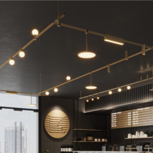 Inlight Φωτιστικό LED 15W 3000K για Chandler Track σε μαύρη απόχρωση D:20,5mx28,3cm (13C-00081)