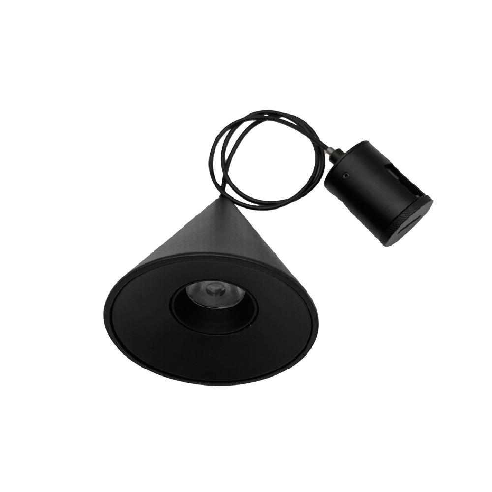 Inlight Φωτιστικό LED 7W 3000K για Chandler Track σε μαύρη απόχρωση D:9mx10,2cm (13C-00101)