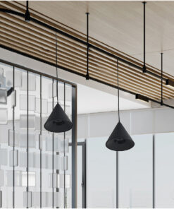 Inlight Φωτιστικό LED 7W 3000K για Chandler Track σε μαύρη απόχρωση D:9mx10,2cm (13C-00101)