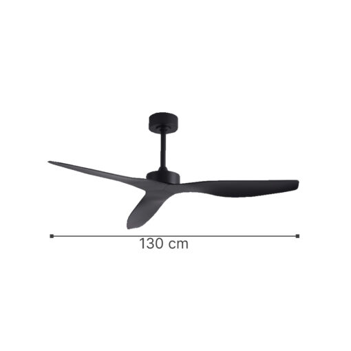 it-Lighting Trent -Fan in Black Color (102000625)