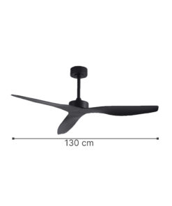 it-Lighting Alamo 15W 3CCT LED Fan Light in White with Wooden Color (102000510)