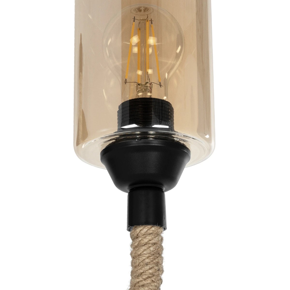 GLOBOSTAR® RIFT 203-0002 Vintage Φωτιστικό Τοίχου – Απλίκα με Ντουί 1 x E27 AC 220-240V IP20 – Μαύρο & Μπεζ – Μ12 x Π24 x Υ31cm